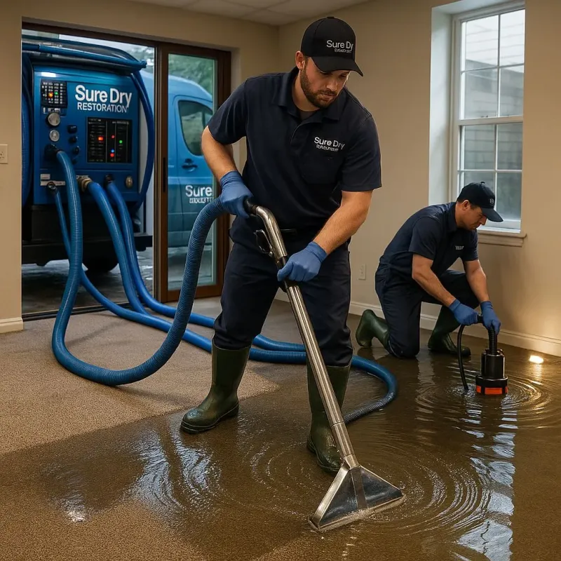 Water Extraction and Removal process in Kingstree, SC
